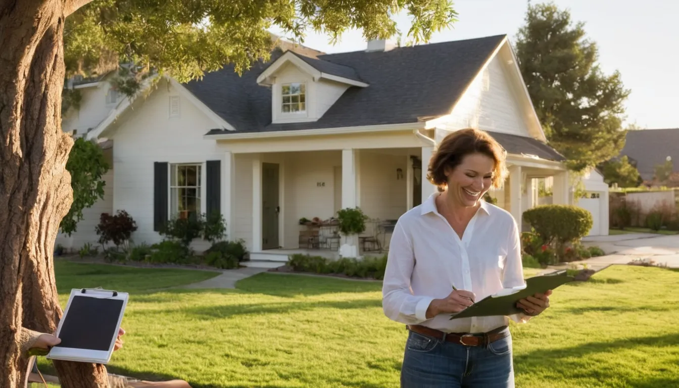 A homeowner discussing a tree plan with a local provider in the Glenview area